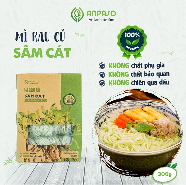 Mì Sâm Cát Organic Anpaso
